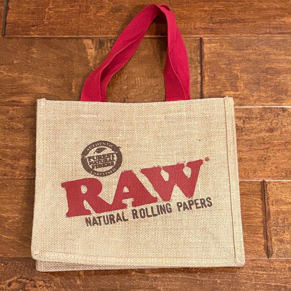 RAW Natural Rolling Papers Tote Bag